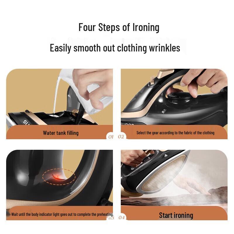 SUPOR Powerful Portable Electric Steam Iron