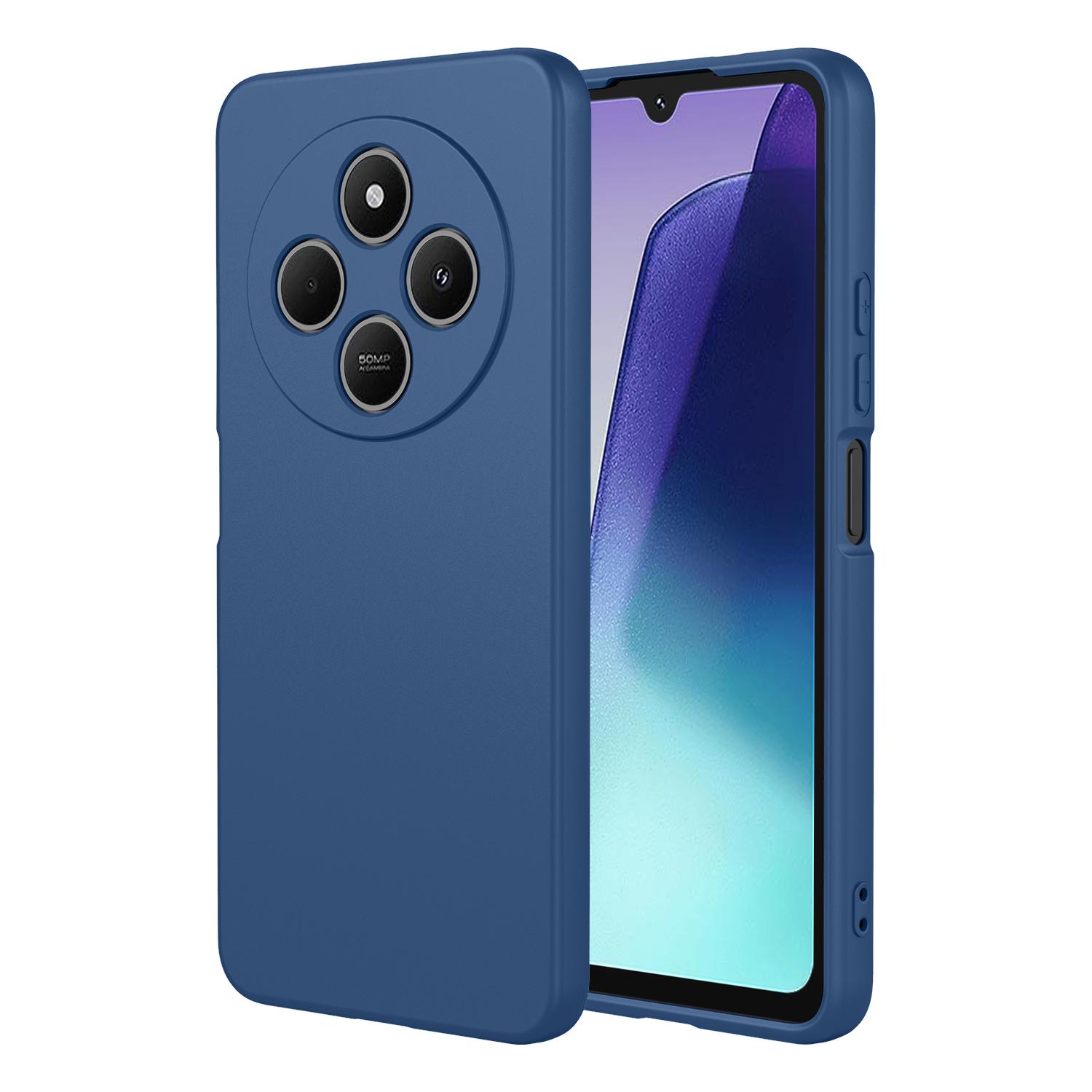 

For Xiaomi Redmi 14C 4G Case Soft TPU Shockproof Protective Phone Cover Blue