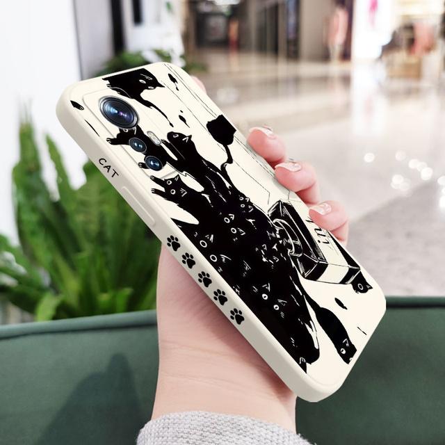 Naughty Cat Phone Case For Xiaomi Mi 13 12 11 Ultra 10 9 12T 11T 10T 9T Pro Lite Poco F4 X4 M4 F3 X3 M3 Pro 4G 5G GT Cover