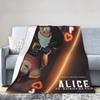 Alices In Borderland Drama Poster Blanket Quality Soft Warm Throw Blanket Winter Child Outdoor Novelty Bedspread
