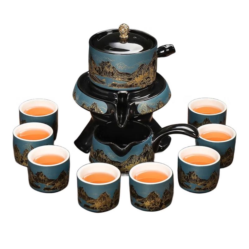 Yunyan Light Luxury Ceramic Office Tea Set