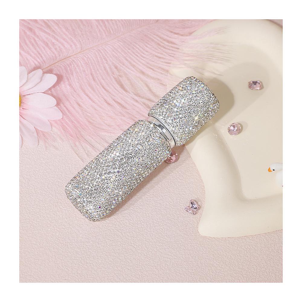 Diamond Silver White Mini 10ml Perfume Spray Bottle