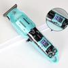 Professional Hair Clippers Rechargeable Hair Clipper Transparent Electric Hair Trimmers For Men Cordless Hair Cut Machine