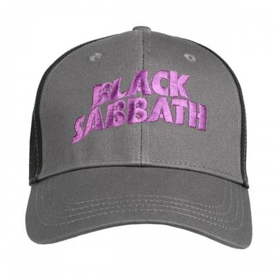 Black Sabbath Unisex-Baseballkappe mit gewelltem Logo für Erwachsene