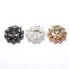1pcs Rhinestone Duckbill Buckle Brooch Sleeve Buttons DIY Sewing For Mink Fur Coat
