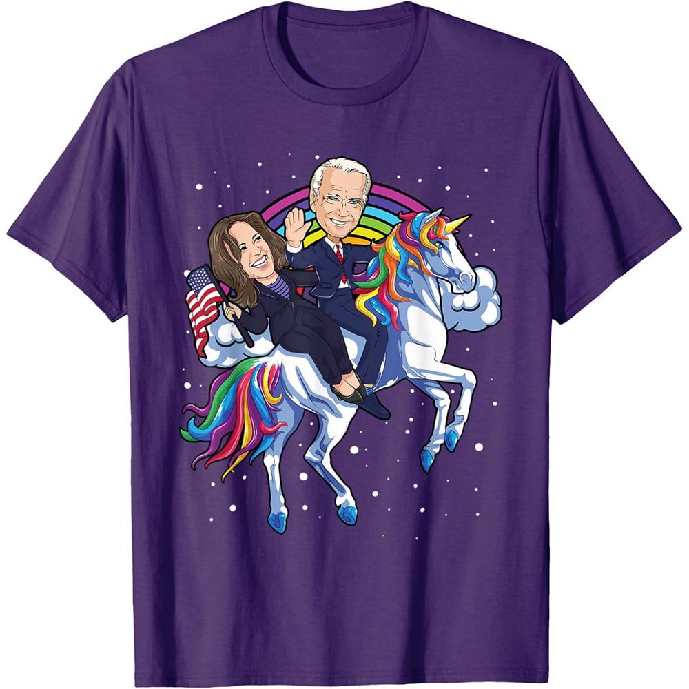 Kamala Harris T Shirt 3D Biden President Graphic T Shirts for Unisexs Clothing Black Polyester Tshirt Casual Unisex Short Sleeve