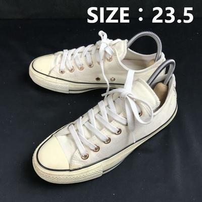 100th Anniversary Low Cut Sneakers 4.5 23.5 Women white(USED)