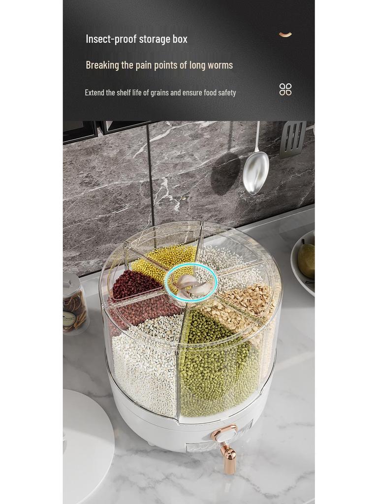 Premium Insect-Proof Moisture-Proof Rice and Cereal Storage Container