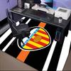 Valencia Cf Crest Design Rug Game Carpet, Floor Mat for Bedroom Living Room Entryway Rug, Home Decor Idea Gift for Christmas birthday