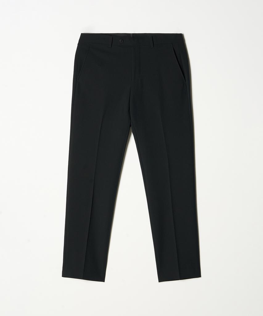 TRADCLUB Core Double-Breasted Regular Casual Setup Suit Pants (Black)