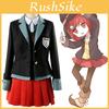 Danganronpa Killing Harmony Yumeno Himiko Fantastisk Cosplay Kostume Skoleuniform Kjole Til Fester