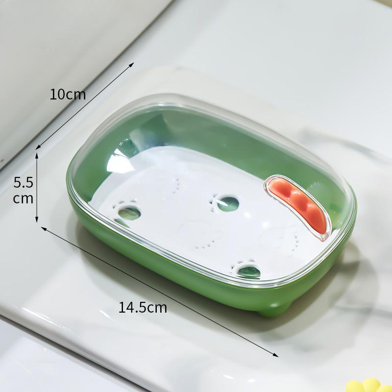 The Soap Box Does Not Accumulate Water. The Bathroom Soap Box Is A Simple Household Storage Soap Box