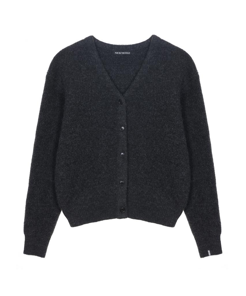 Nick&Nicole Bokashi Sweater Cardigan_Charcoal