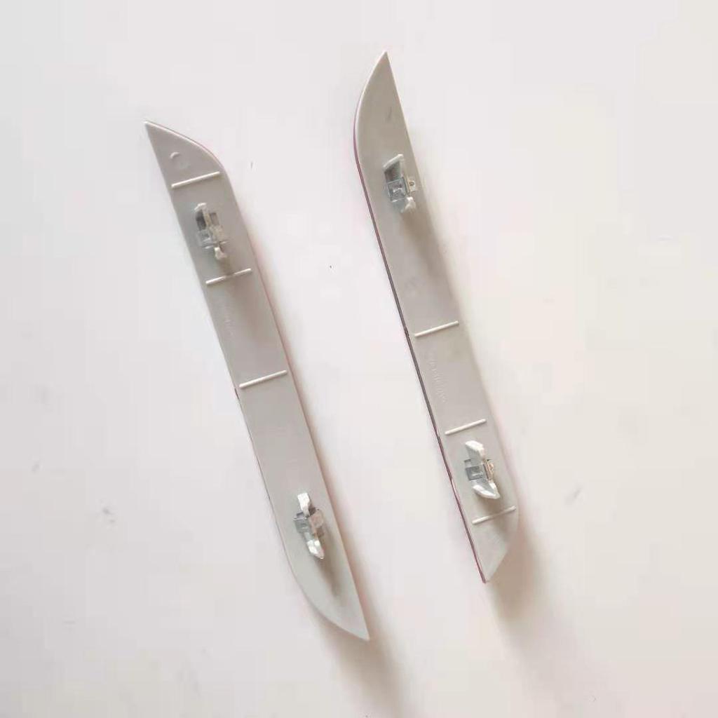BMW 5 Series F10 Reflective Bumper Light Trim (Parts 63147203237, 63147203238)