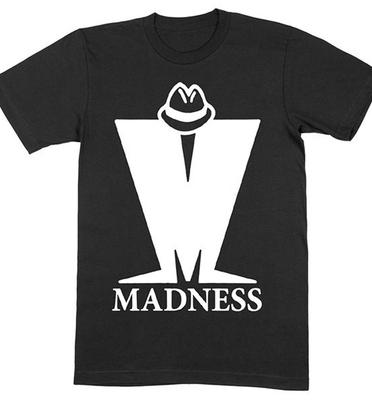 Madness BAND T-shirt noir manches courtes Toutes tailles S-5XL 1T320 T-shirt Unisexe