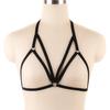 Sexy Bandage Bra Women Fashion Ladies Halter Elastic Cage Erotic Hollow Strappy Bralette Bustier Underwear Camis Crop Tops