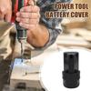 Coque de batterie facile à installer Anti-chute Anti-usure Étui de protection pour batterie d'outil électrique Prolonge la durée de vie de la batterie Boîtier de remplacement portable