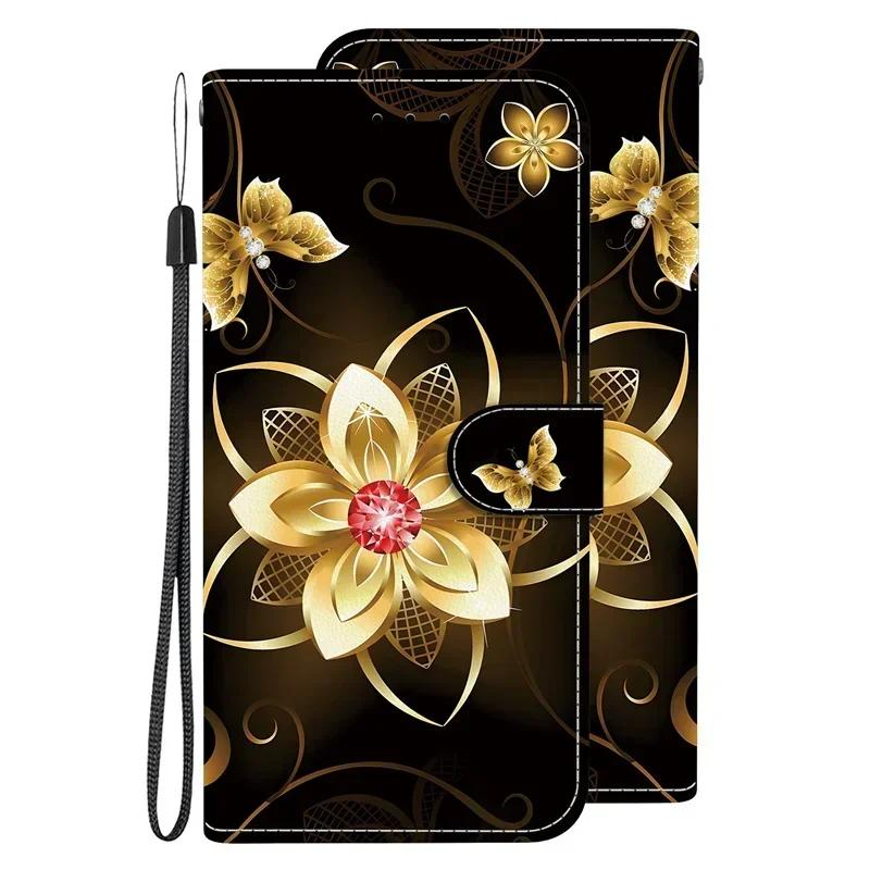 S25FE Case for Capa Samsung Galaxy S25 FE SM-S731B Coque Cartoon Leather Case for Samsung Galaxy S25 FE Phone Case Wallet Cover Samsung S25 FE