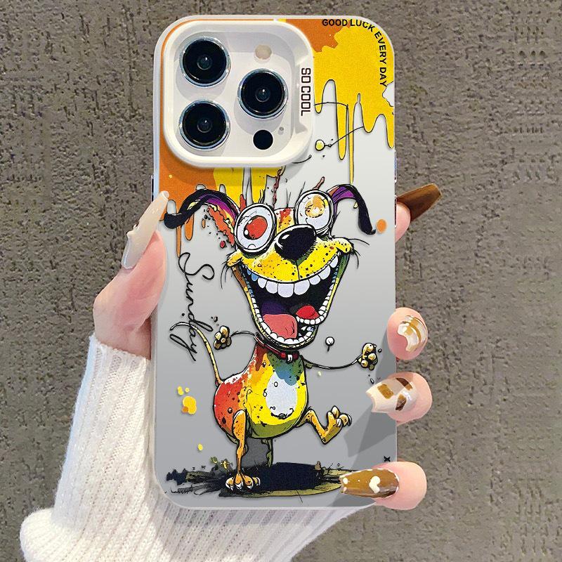 

Чехол Graffiti Puppy для iPhone 17 для Apple 15 Pro Max, 14 Pro/13/16 Pro, Серебристый Apple iPhone 13