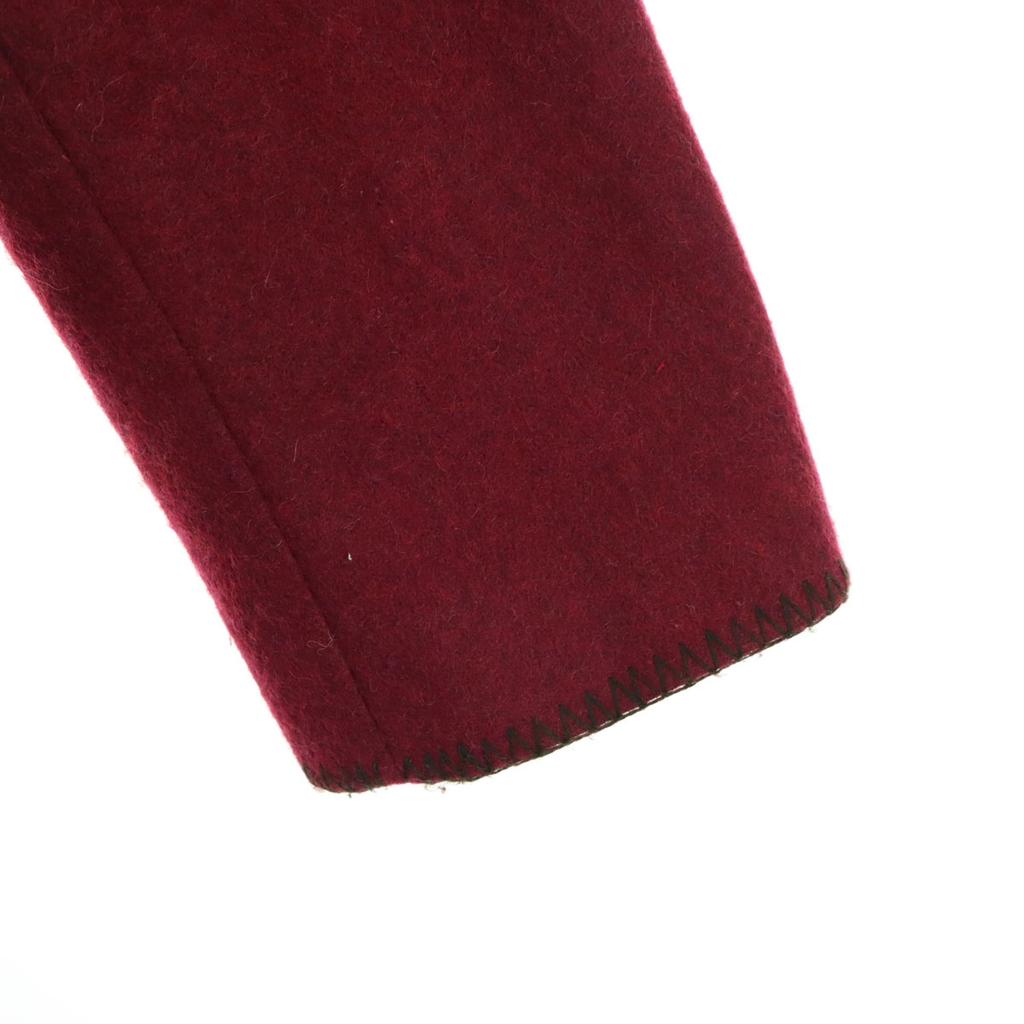 Jocomomola Langarm Chester Mantel 40 Rot Damen Gebraucht