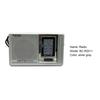 BC-R2011 FM World Receiver Telescopic Antenna Great Reception Easy to Carry Mini Portable Pocket AM FM Radio for Entertainment