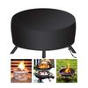Waterproof Black 210D Oxford Cloth Outdoor Small Fire Pit Dust Cover