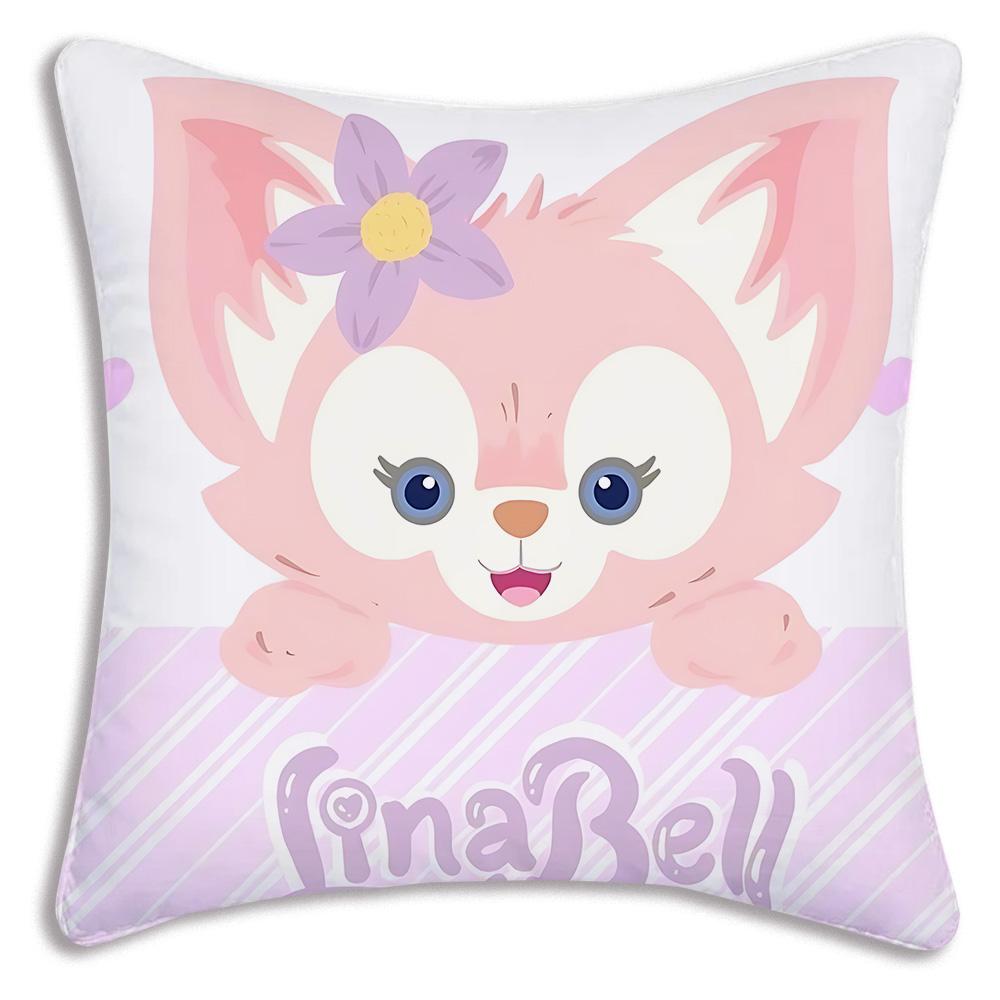 Hot Anime Bears - Duffys Pillow Covers Cartoon Sofa Decorative Home Double-Sided Printing Short Plush Cute Cushion Cover