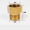 Pneumatic Plumbing Brass Pipe Fitting Male/Female Thread 1/2 BSP Tee Type Copper Fittings Water Oil Gas Adapter