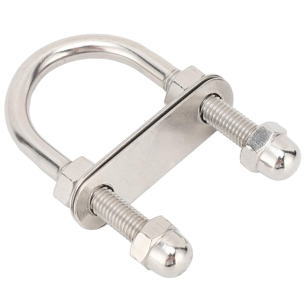 Marine U-bolter 316 Rustfritt Stål Speilpolert Båttilbehør for Yacht M10x95x45mm