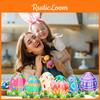 Paper Table Egg Card Insertion Ornament With Doublesided Design For Easter Event