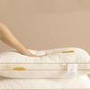 Soybean Fiber Neck Protection Pillow with No Collapse High Rebound Comfortable Pillow Core for Adult and Household