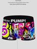 Temu Graffiti Print Men's Boxer Briefs - Cool, Breathable & Comfortable (MP225)