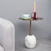 1PC Round Handle Transparent Candle Stand Handcrafted Multicolored Retro Home Decor Classic Candle Holder