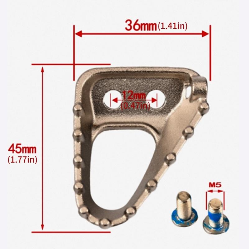 Piastra Pedale Freno Leva Cambio Punta Leva Cambio per EXC 17-25 Punta Leva Cambio Accessori Moto Installazione Facile