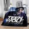 Film Teen Wolf Druckdecke warme Decke Flanschdecke weiche und bequeme Decke Haus Reise Decke Geburtstagsgeschenk