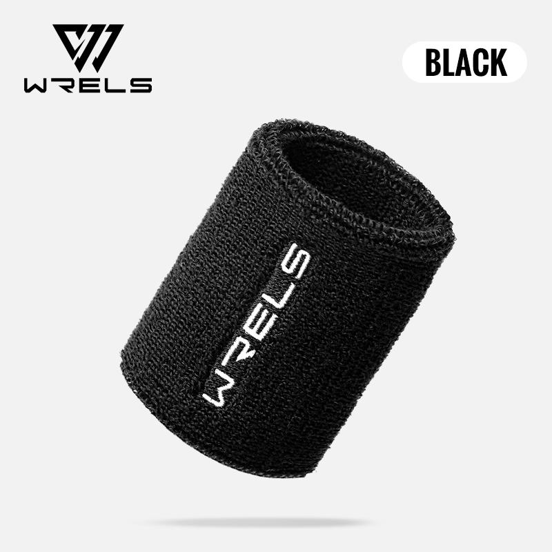 Wrels Terry Cloth Wristbands Moisture Wicking Absorbent Sweatbands For Sports Tennis Gym Workout Wrist Sweat Bands