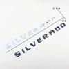 41CM ABS for Chevrolet Silverado 1500 2500HD 3500 Car Tail Letter Stickers Emblem Car Rear Trunk Logo Badge Exterior Decoration