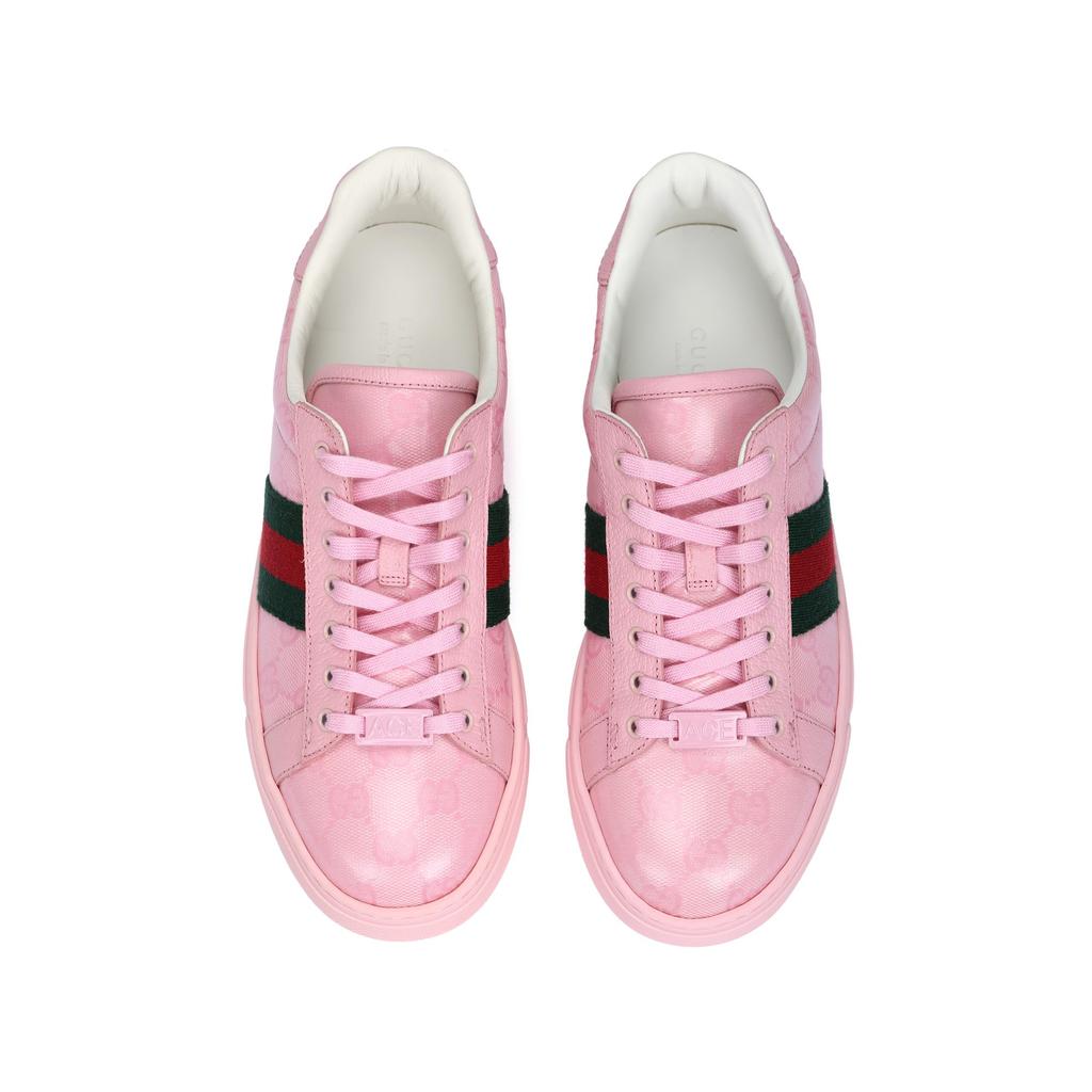 Gucci Wmns Ace 'GG Crystal Canvas - Pink' Women's 760774 FACRF 5856