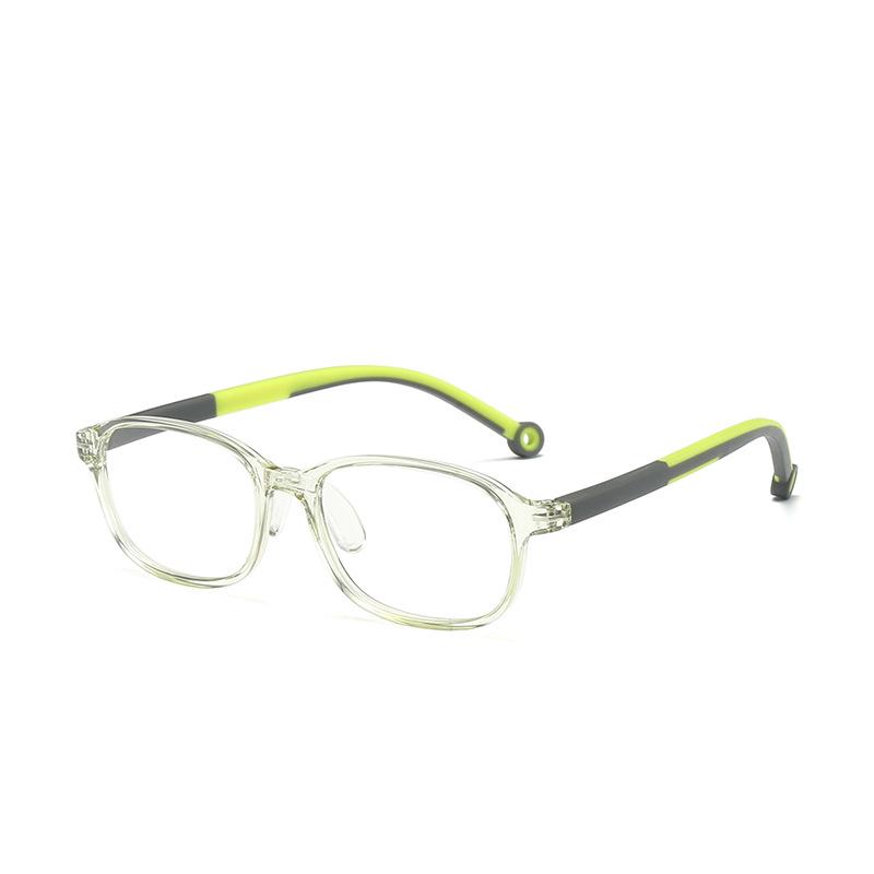 Children's TR90 Prescription Glasses Frame for Boys & Girls, Anti-Blue Light, Minimalist, Ages 8-12