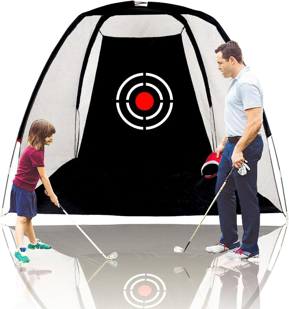 PGL Golf Golfový tréninkový golfový míček pro domácí úložný vak Easy xx 1M Net, síťka, ochranná, nerozbitná, cvičná, součástí balení, instalace, skládací