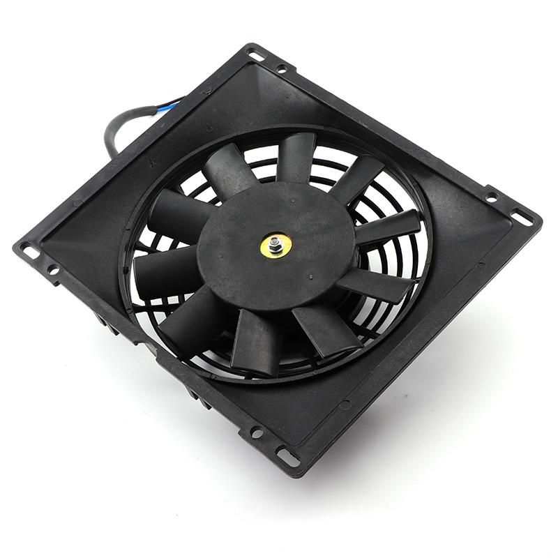 Motorcycle Engine Radiator Fan 12V DC Electricfan For China 200cc 250cc 300cc ATV GO Kart UTV Buggy Quad Bike Replacement Parts темно серый