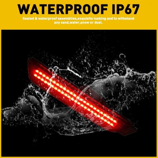 Rote LED Seitenmarkierungs-Blinker-Leuchte Kotflügel-Leuchte Hinten Für 2010-2015 Chevrolet Camaro