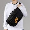 Nike Polyester Shoulder Bag, Crossbody Bag, Fanny Pack Unisex Black Casual BA5751-011