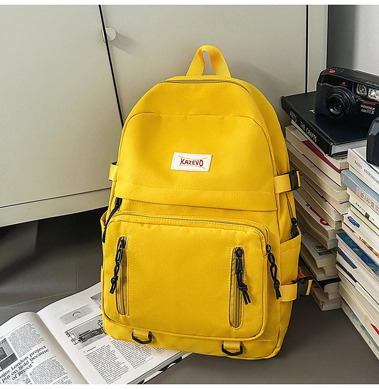 Junior High School Schoolbag Women's Large-capacity New Casual Versatile Backpack Mountaineering Travel Backpack