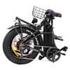 Drvetion CT20 20" Step-Through E-Bike 750W 48V10/15/20Ah City E-Bike, Foldable Design, Basket & Rear Rack for Daily Commuter & Outdoor Use