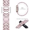 Bling Strap for Apple Watch Band 40mm 44mm 38mm 42mm Lady Belt Correas Stainless Steel Bracelet iWatch Series 3 4 5 Se 6 Band