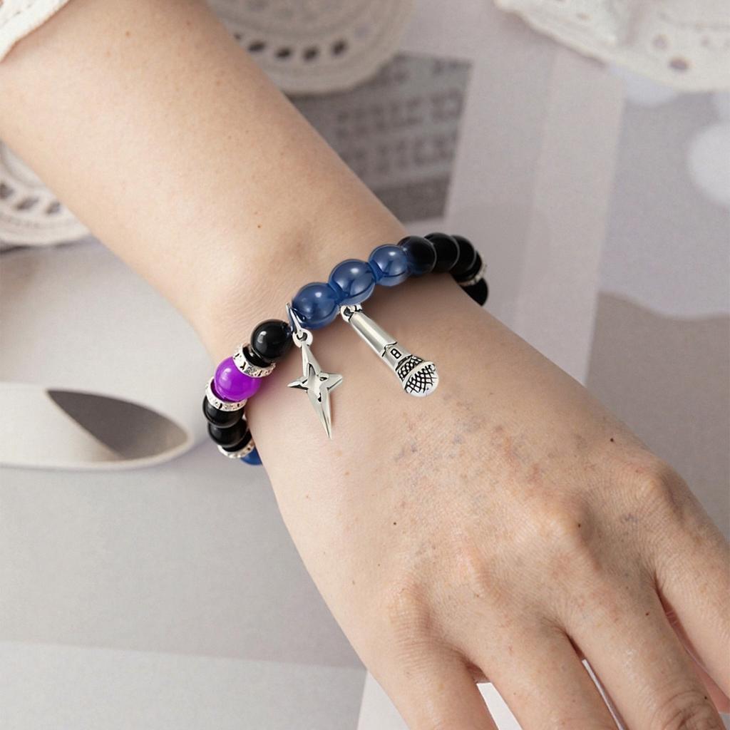 Halloween Gifts For Little Girls: Cosplay Costume Accessories, Two-tone Woven Bracelet, Wristband, Halloween