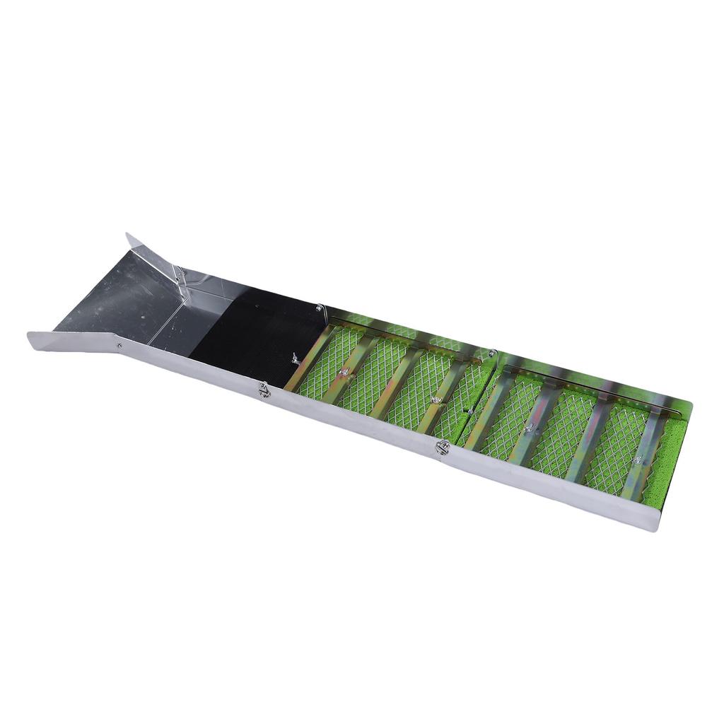 Goldwaschset mit faltbarer Schleusenbox, Schleusenbox aus Aluminiumlegierung zur effizienten Sammlung von Metallen in Rio, Bach, leicht und robust