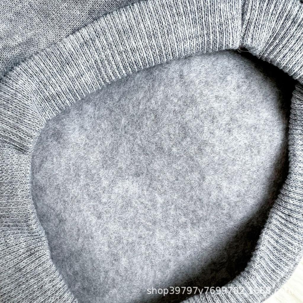 Autumn and winter dog clothes cold and warm Korean version letter velvet hooded sweater pet cat clothes small dog