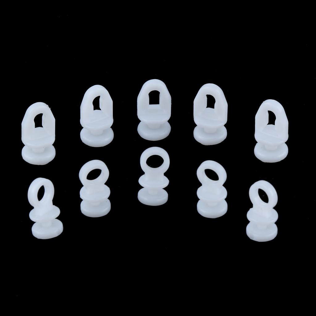 50 Pcs Plastic Rail Curtain Conveyor Hook Rollers Home Curtains Hanger Drapery Tieback Hooks Curtain Accessories Track Slider